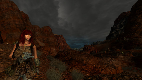 А в каньоне Ред-Рок прекрасная погода...