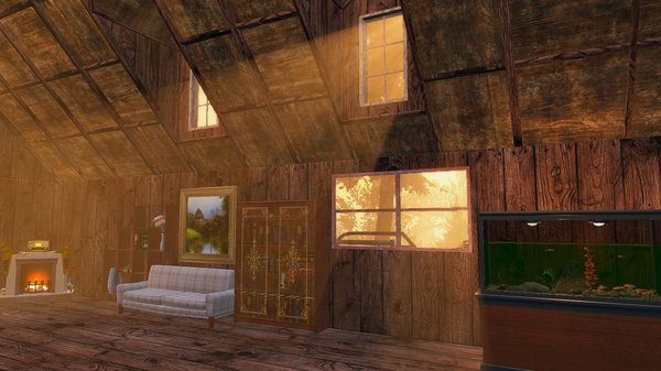 "А что мне надо, да просто свет в оконце!" ;)