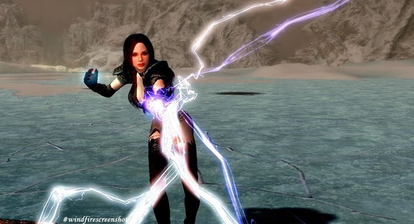 Серана молнии мечет.. SkyrimSE (сборка 6.0)