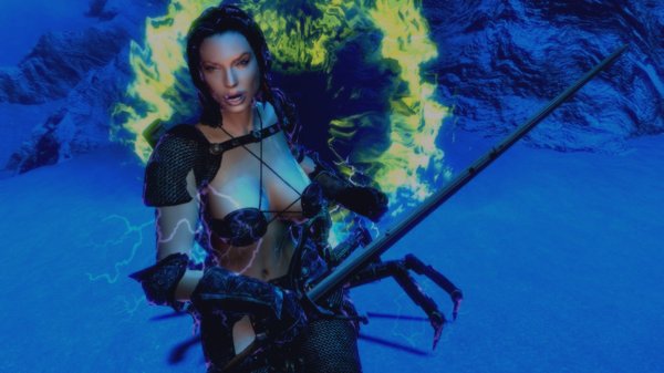 Анджелина - кинозвезда! )) SkyrimSE (сборка 6.0)