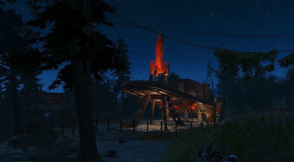 Любимая дача в Red Focket.. Fallout-4 (Сборка 6.4)