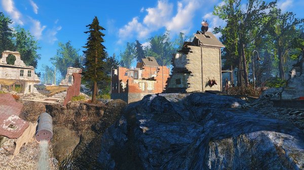 Район Старой глотки.. Fallout-4 (Сборка 6.4)