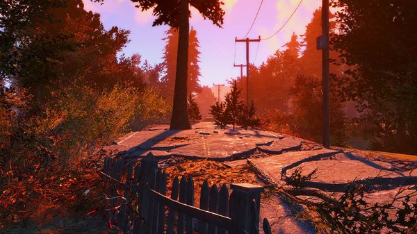 Вечерний пейзаж.. Fallout-4 (Сборка 6.4)
