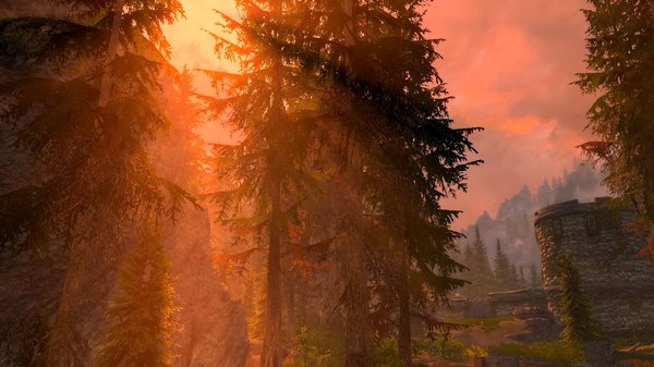 Пейзаж... SkyrimSE (сборка 6.0)