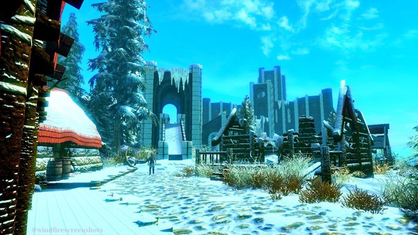 Пейзаж Винтерхольда. SkyrimSE (сборка 6.0)