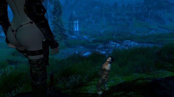 Вид на Вайтран.. SkyrimSE (сборка 6.0)