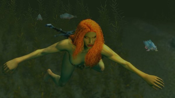 Орчер в опасной ситуации. SkyrimSE (сборка 6.0)