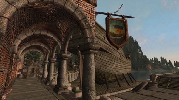 В портовом районе..