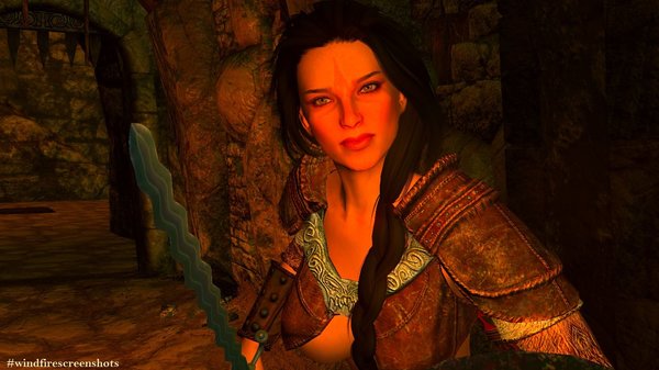 Внимательная Рия.. SkyrimSE (сборка 6.0)