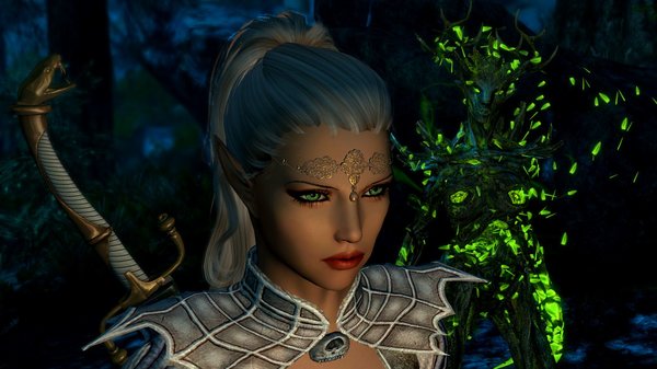 Эльфис подчиняются природные стихии..