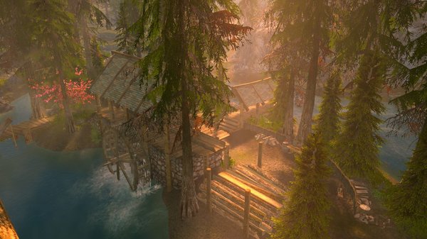 Лесопилка в Ривервуде.. SkyrimSE (сборка 6.0)