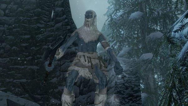 Ледяной великан.. SkyrimSE (сборка 6.0)