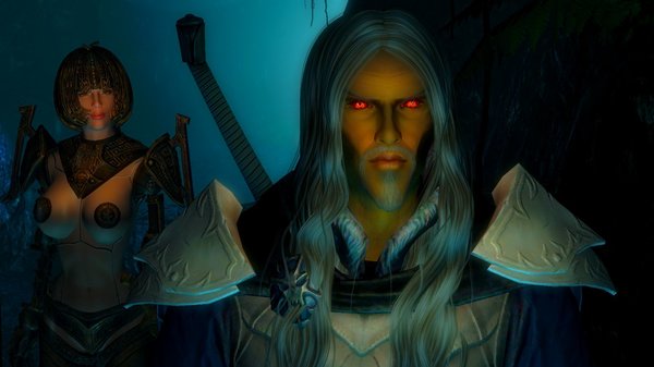 Альтмер и двемерсая подружка ;)