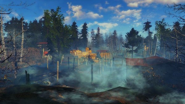 Старая лесопилка.. Fallout-4 (Сборка 6.5)