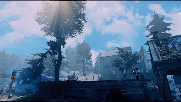 Солнечно в Туричтическом центре Ф.Харбора