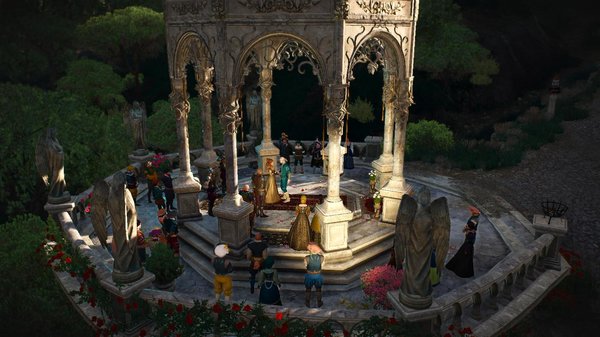 Прием у княгини.. Ведьмак III (сборка Торна)