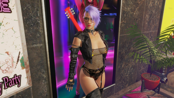 Айви пришла со своей гитарой Gibson SG.