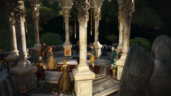 Вечерня у княгини.. Ведьмак III (сборка Торна)