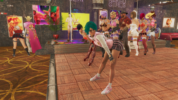 Два танца одновременно.