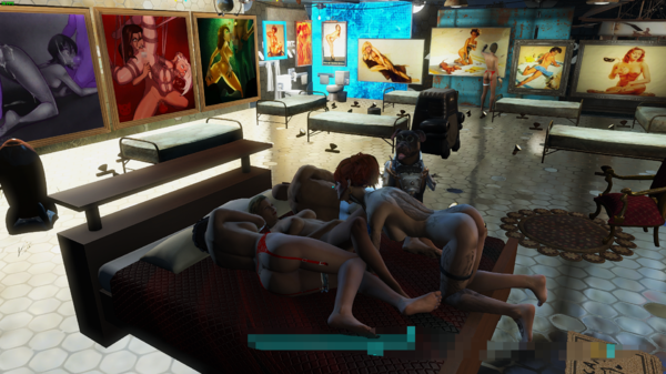 Пайпер и Габриель заснули.