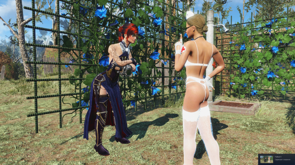 Айви:-"Это душевая будет только на нас двоих".