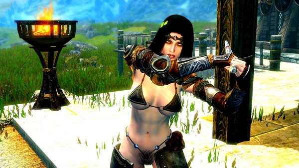 НОРА в пылу битвы.. SkyrimSE (сборка 6.0)