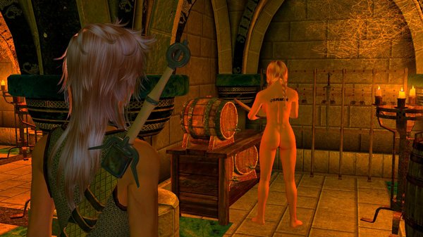 Цири: Йордис пойдем, поделюсь с тобой кое чем