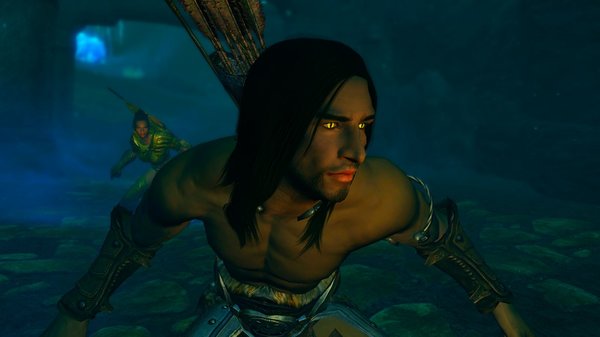 Эйран с подругой в Пределе..