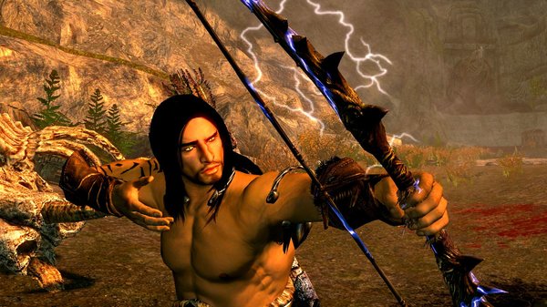 Эйран с луком.. SkyrimSE (сборка 6.0)