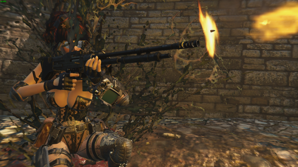 Огонь из скрытой позиции.