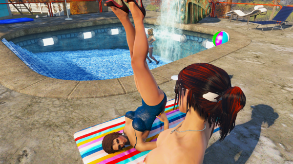 Соседка Эмбер:-"У меня правильно получается?".