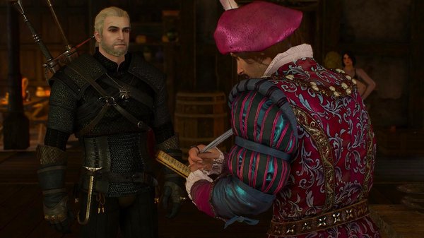 Геральт и Лютик.. Ведьмак III (сборка Торна)