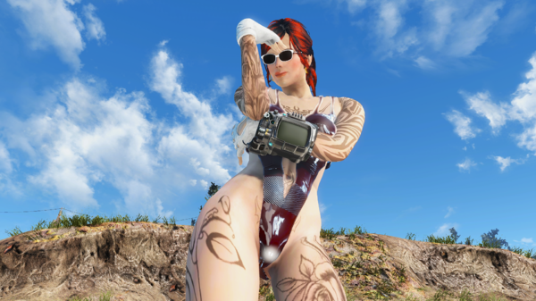 Алиса в красном спандексе.