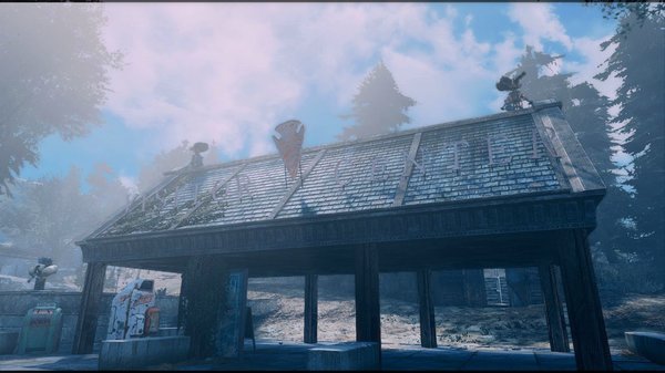 Поселение в Национальном парке..