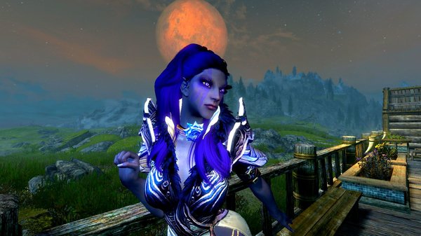 Это временный персонаж - Фиолет.