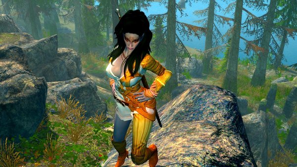 Дарклинг - она темный эльф..