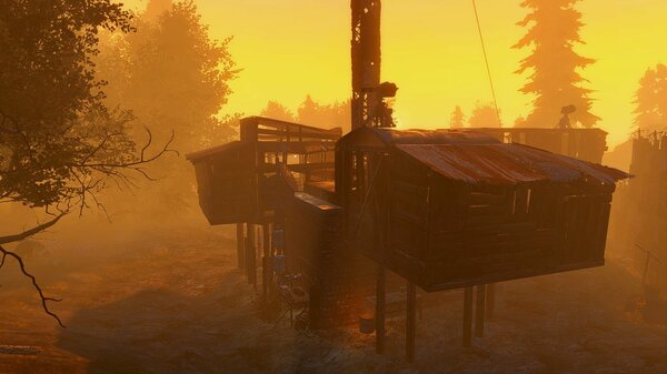 Ранее утро в "Зимонджа". Poselenia Windfire