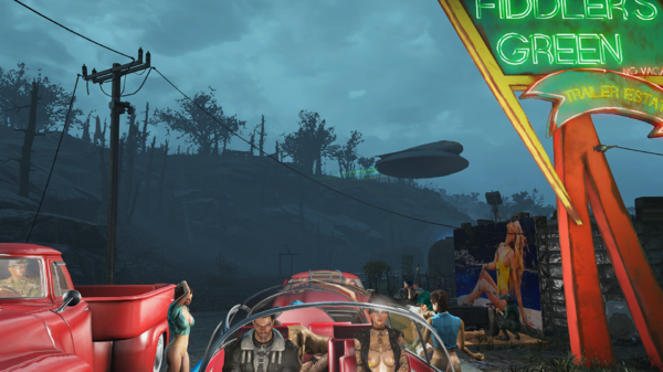 Кейт:-"Всё равно пока НЛО над нами  - машина не заведётся".