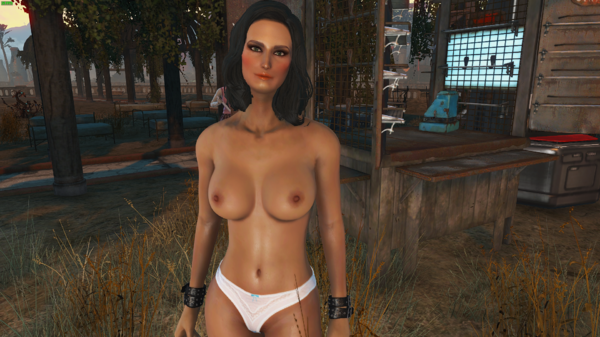 Поселенка:-"Мне нужно новое платье".