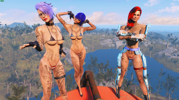 Три девицы...