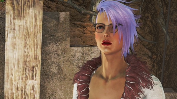 Плачущая Айви. Сейчас и слёзы появятся.