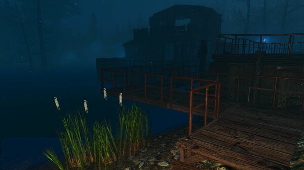 Хижина над водой на Харборе..