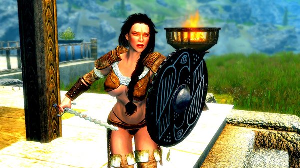 РИЯ - отважная дева.. SkyrimSE (сборка 6.0)