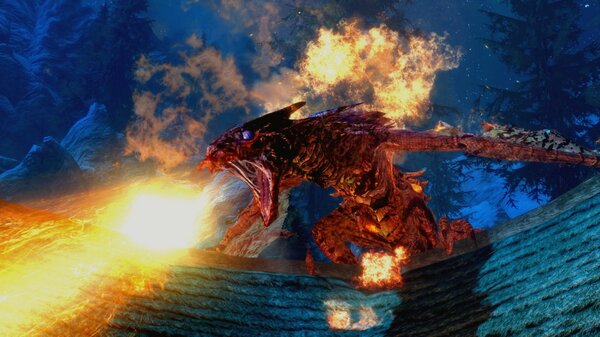 Дракон напал на Ривервуд..