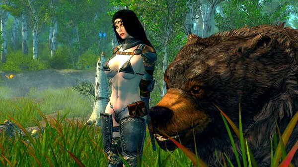 Нора и медведь.. SkyrimSE (сборка 6.0)