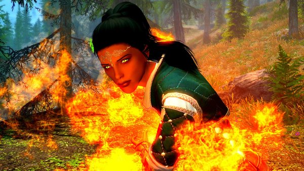 Огненная Дориана )) SkyrimSE (сборка 6.0)