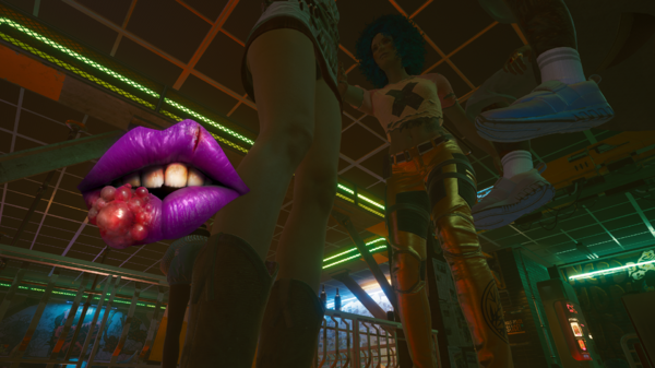 Вика:-"Ты сегодня потрясающе выглядишь".