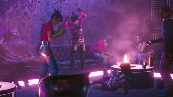 Вика через чур расслабилась в ночном клубе.