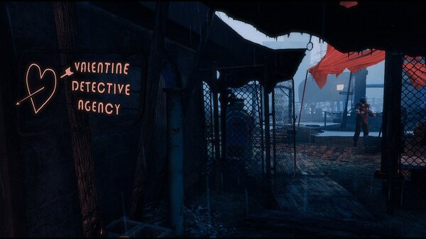 В переулке Даймонд Сити..