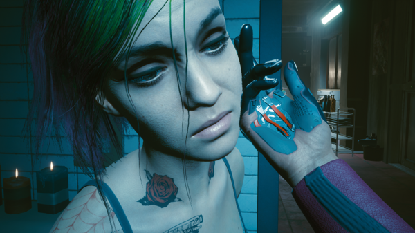 Ви утешает Джуди.